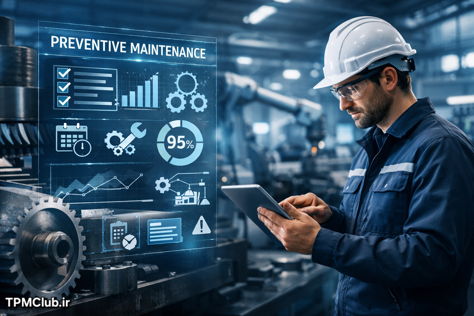 نگهداری پیشگیرانه تجهیزات صنعتی و برنامهریزی تعمیرات Preventive Maintenance