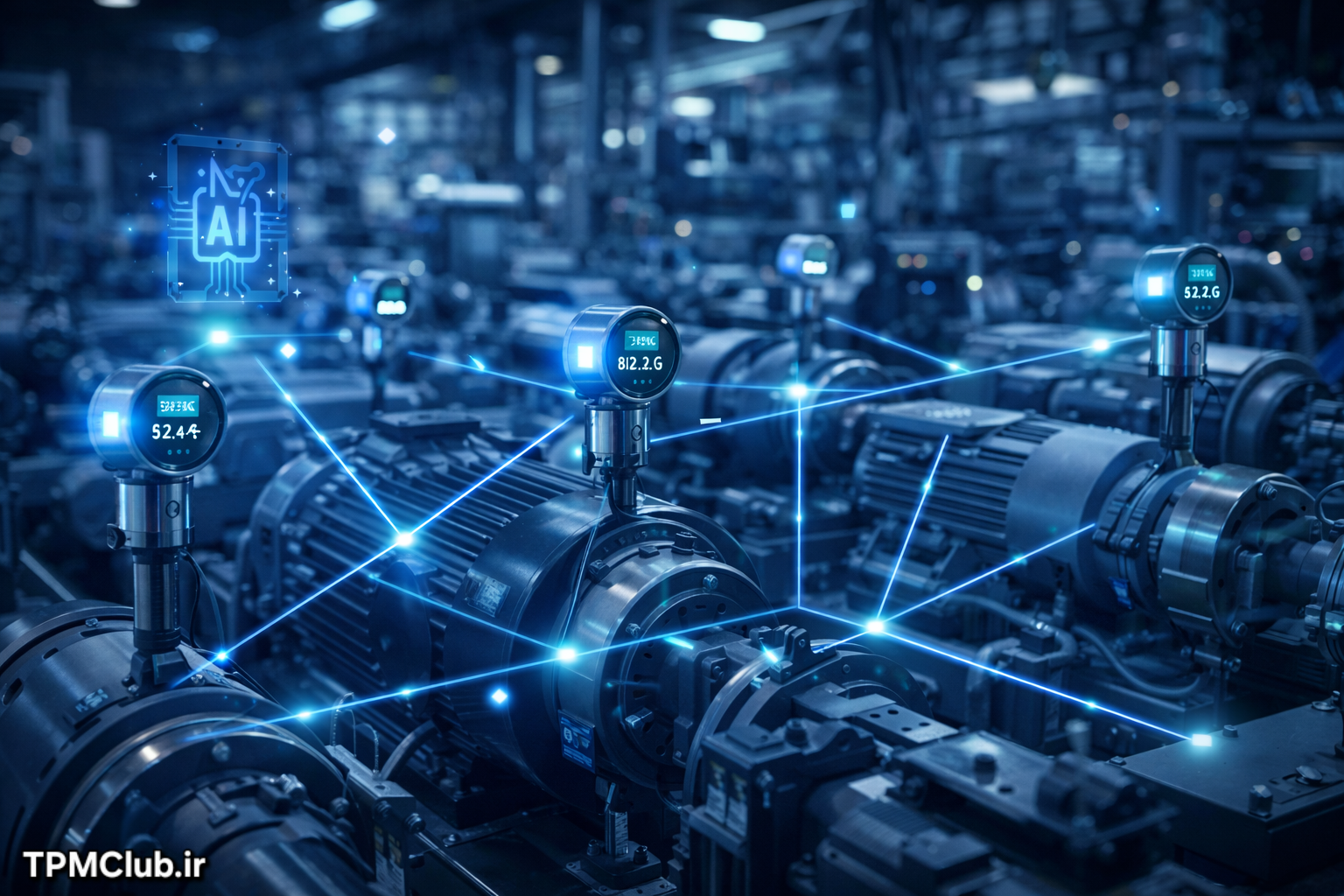 سنسورهای IoT صنعتی برای پایش وضعیت تجهیزات