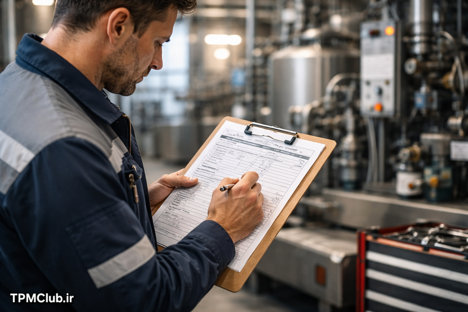 ثبت اطلاعات و مستندسازی نگهداری و تعمیرات تجهیزات صنعتی