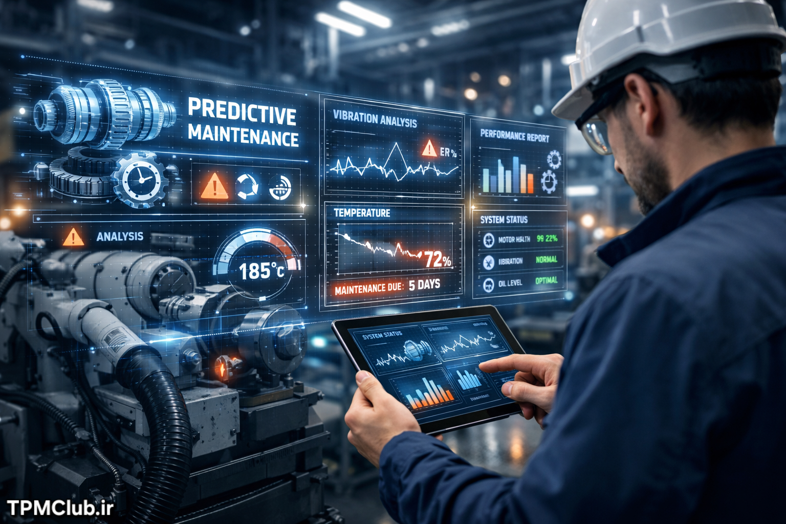 تحلیل دادههای تعمیرات تجهیزات برای بهبود نگهداری پیشگیرانه