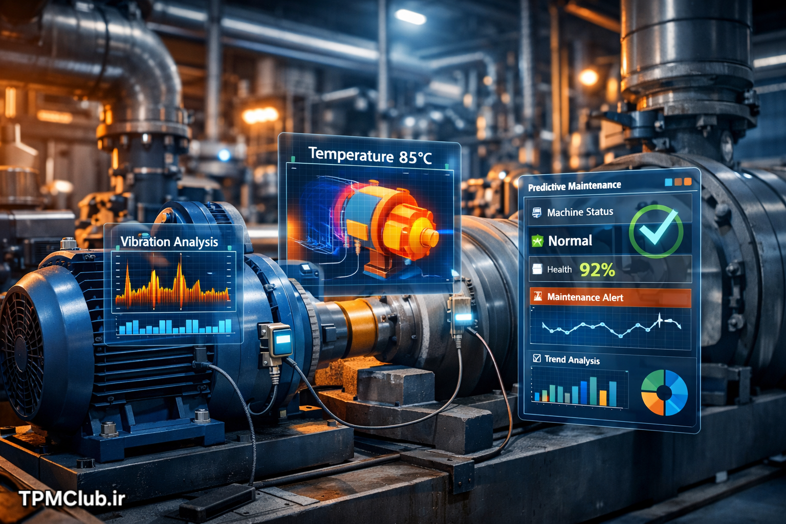 پایش وضعیت تجهیزات چیست و چگونه از خرابی ناگهانی جلوگیری می‌کند؟