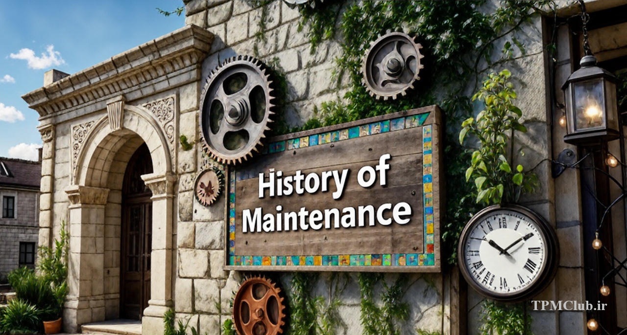 تاریخچه نگهداری و تعمیرات: از دوران باستان تا انقلاب صنعت ۴ و نگهداری پیش‌بینانه