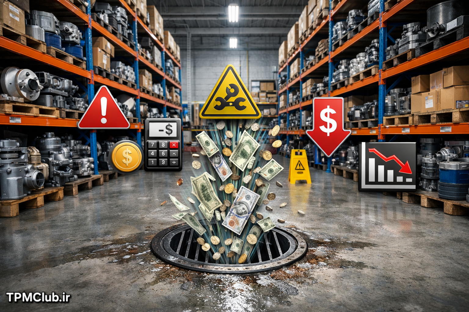 مدیریت قطعات یدکی؛ چرا انبار شما پول می‌بلعد؟